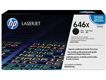 HP 646X High Yield Black Original LaserJet Toner Cartridge, CE264X